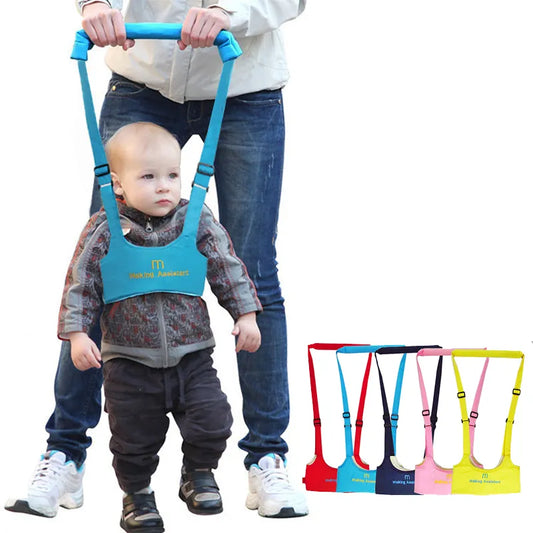 Toddler walk learning harness for safe baby walking support